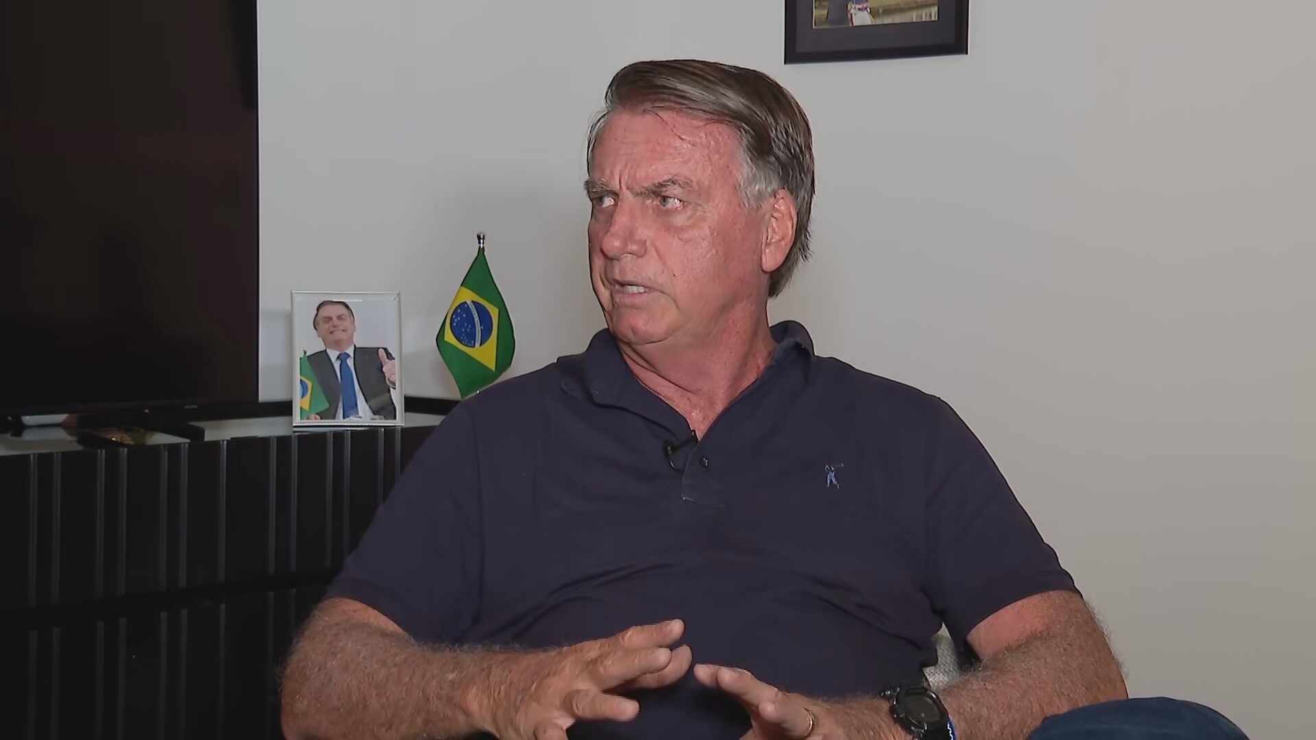 Bolsonaro sobre 2026: “Sem a minha presença, é como a Venezuela“