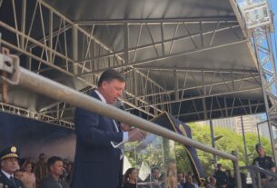 “Que chore a mãe do criminoso“, diz secretário de Nunes em formatura da GCM