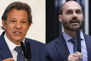 56% conhecem e não votariam em Haddad; 55% em Eduardo Bolsonaro, diz Quaest
