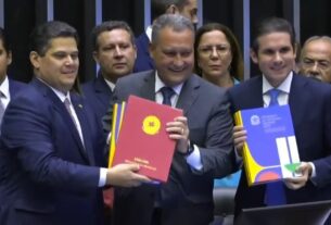 Alcolumbre e Hugo abrem trabalhos do Legislativo nesta segunda (3)