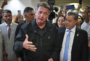 No Senado, Bolsonaro discute estratégias para destravar PL da Anistia