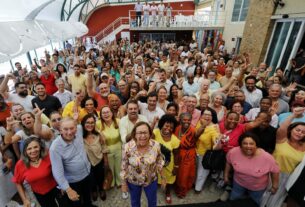 Em plenária lotada, Lídice da Mata confirma que será candidata em 2026