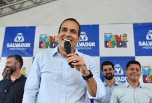 Bruno Reis mantém alta aprovação em Salvador após 100 dias de segundo mandato, aponta pesquisa