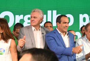 Bruno rasga elogios a Caiado: 'nome alternativo ao que está aí'