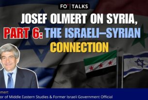 FO° Talks: Josef Olmert on Syria, Part 6: The Israeli–Syrian Connection