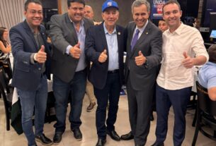 Prefeitos baianos do PDT participam da Marcha a Brasília em defesa da PEC das dívidas previdenciárias