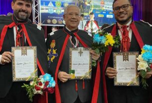 Titular da Serin, Adolpho Loyola é homenageado com maior honraria da Ordem DeMolay